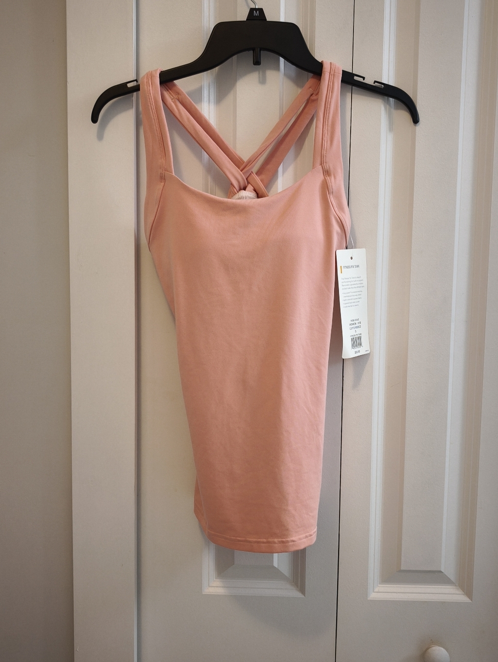 NWT Lucy Fitness Cross-Back Yoga Tank Top